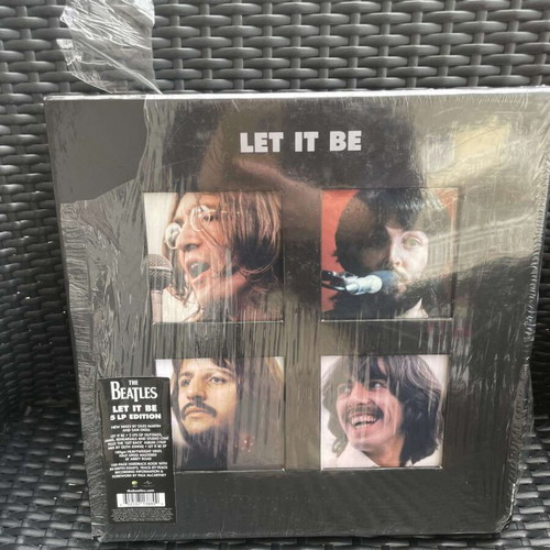 The Beatles Let It Be Super Deluxe Edition vinyl 4LP + 12" EP + book new