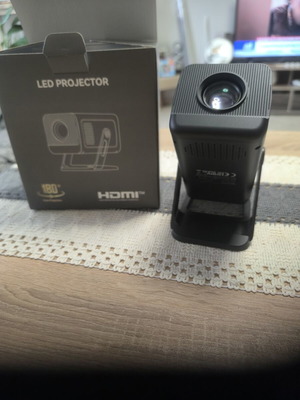 Android 14 Mini Projector with Wifi 6 and BT 5.4, 4K Supported, Portable