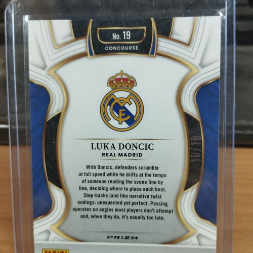 Luka Dončić Select Concourse Green Checker card new