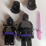 LEGO Ninjago Legacy Lord Garmadon φιγούρες με μωβ σπαθί