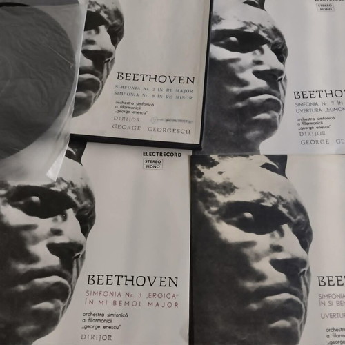 Beethoven Symphonies 2, 3, 4, 7 & 9 vinyl box set used, classical