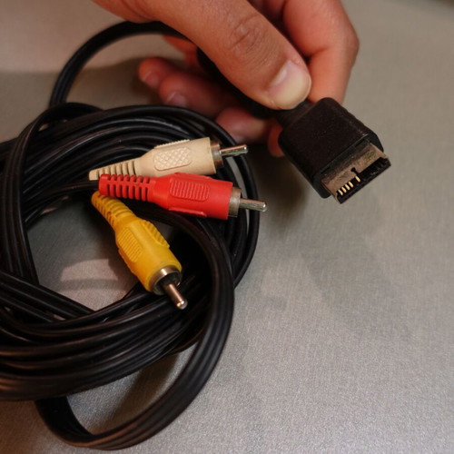 PlayStation AV cable 2.5m used for PS1 PS2 PS3