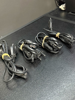 Καλώδια τροφοδοσίας για PlayStation σαν καινούργια, πακέτο 4 τεμαχίων