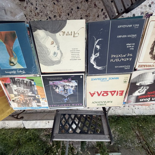 Vinyl records used, pack of 210 pieces