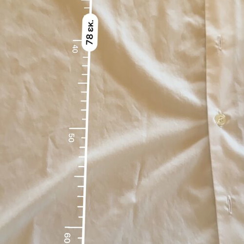 Men's cotton dress shirts set of 2, white and cream, XL, like new