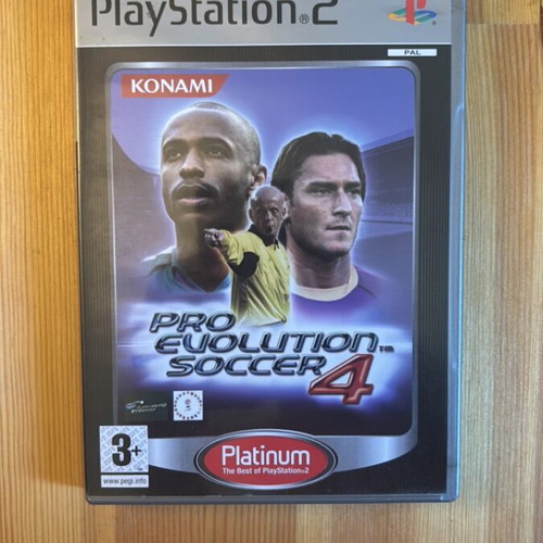 Pro Evolution Soccer 4 Platinum PlayStation 2 game