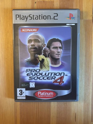 Pro Evolution Soccer 4 Platinum PlayStation 2 game