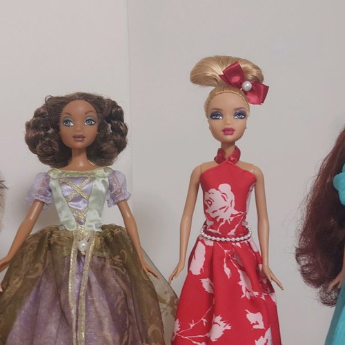 Barbie My Scene vintage dolls used, collection of 25 from 1999