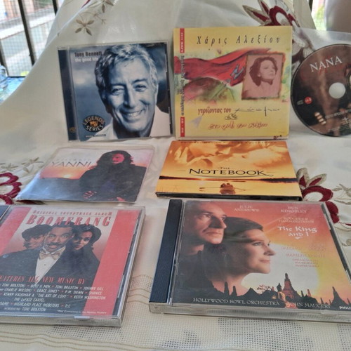 CDs from great artists like new, pack of 38, various genres