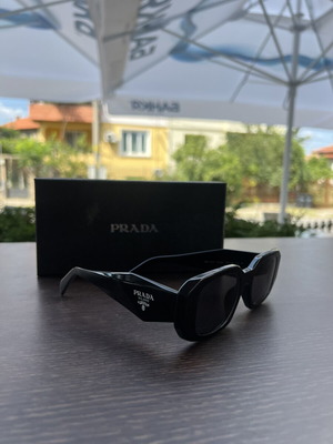 Prada sunglasses, black, original