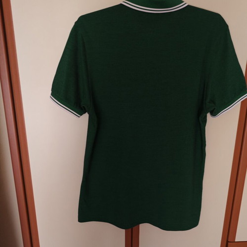 Fred Perry polo shirt like new, green, size M, short sleeve