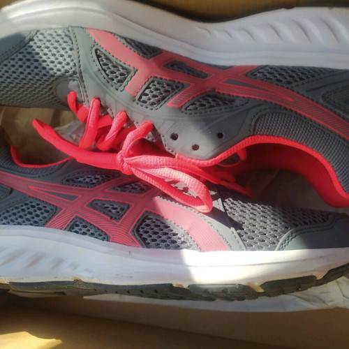 Asics women's athletic shoes like new, size 41.5, gray