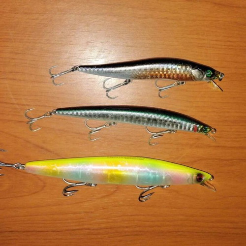 Megabass artificial lures like new without scratches