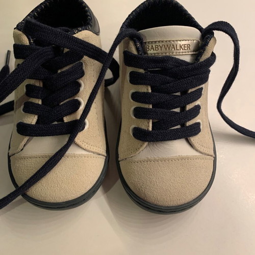 Baby Walker baptism shoes like new