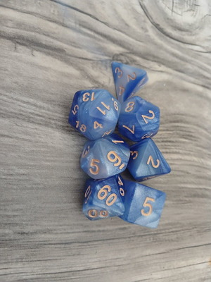 Set DnD Dice Bundle Sky Blue new