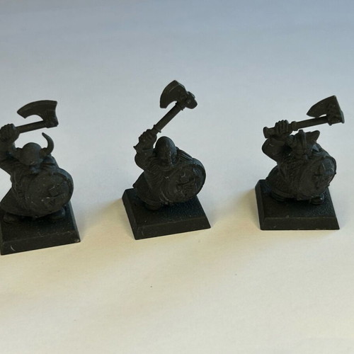 Warhammer Fantasy Battle Dwarf Warriors pack of 9 used