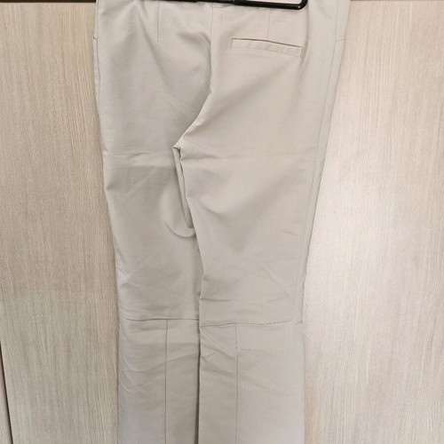 Crop office style pants like new, beige, size medium
