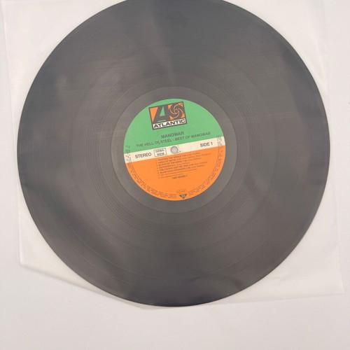 Manowar The Hell Of Steel Best Of vinyl record used