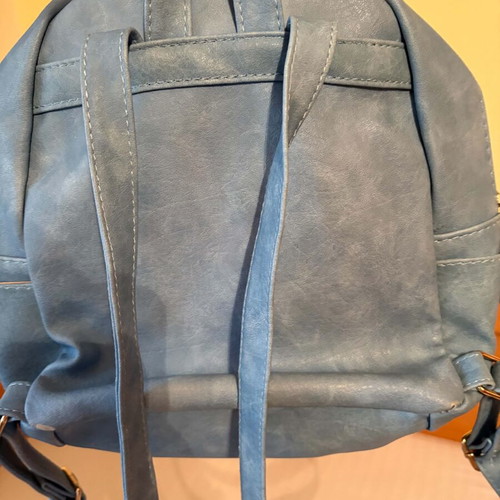 Women's backpack bag like new, blue