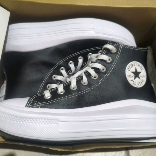 Chuck Taylor Converse All Star Move Hi Flatforms 41 new black