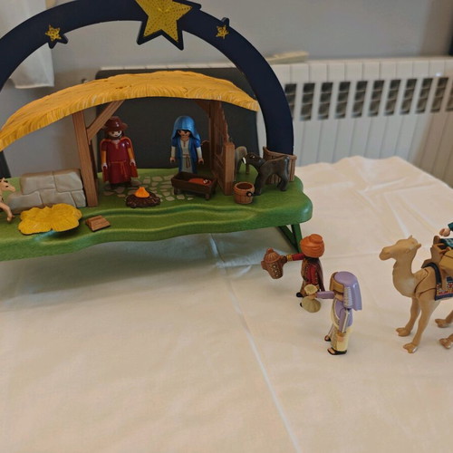 Playmobil nativity set like new