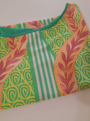 Plus size Italian blouse new multicolor green