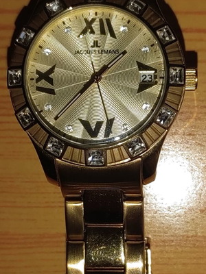 Jacques Lemans 1-1326 wristwatch like new men's