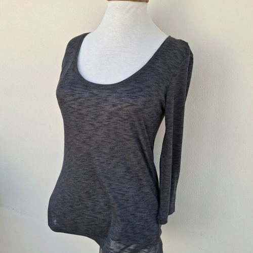 Stradivarius blouse dark gray like new, size M