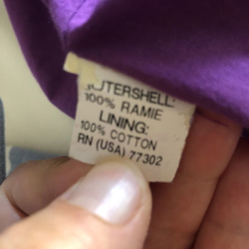 Zara purple short skirt like new with zipper, size S