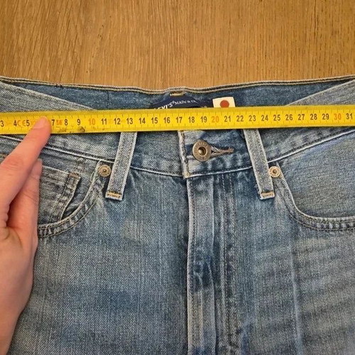 Levi's Made & Crafted High-Rise Boyfriend Selvedge Jeans W26 L30