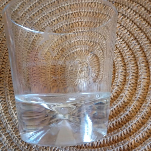 Johnnie Walker whiskey glass like new, collectible