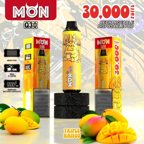 Q30 30000 puff καινούριο premium vape