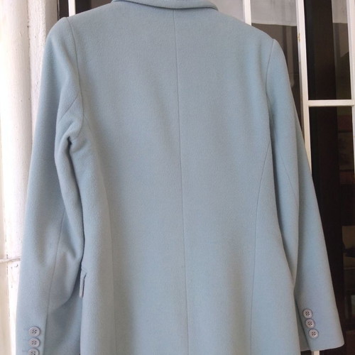 Fidele women's jacket light blue wool like new