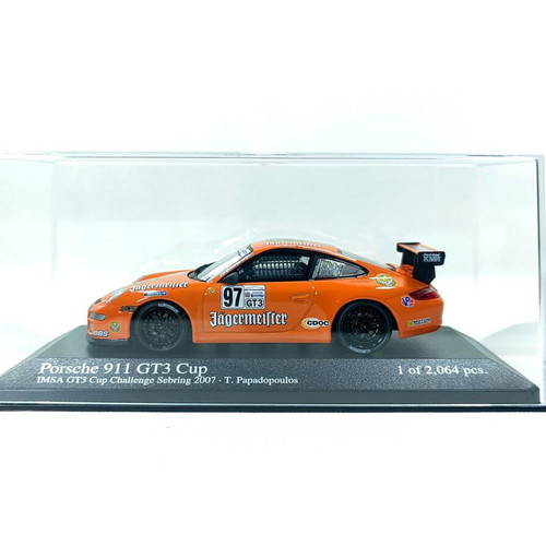 Porsche 911 GT3 Cup Tom Papadopoulos 1:43 Minichamps New