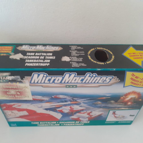 Micromachines Tank Battalion Hasbro 1999 new, sealed