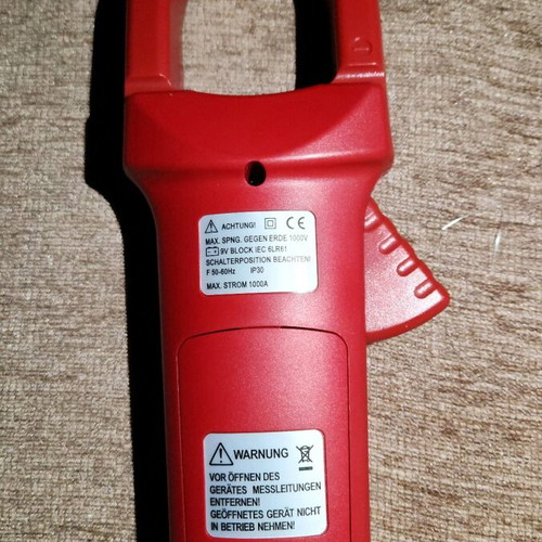 Benning CM 7 1000A Clamp Meter like new