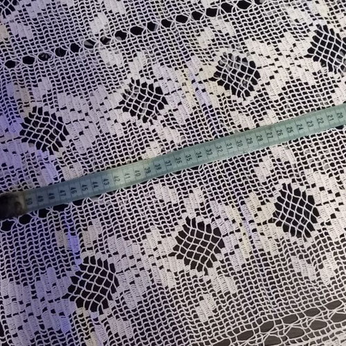 Handmade crochet table linens set of 2 like new