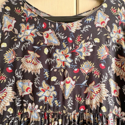 Boho Printed Mini Dress Zara Used
