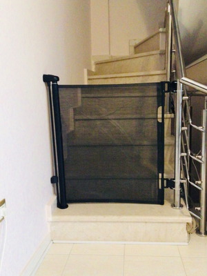 Protective door for children's room/stairs