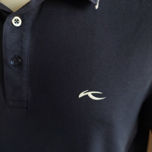 Kjus Stan men's polo shirt 2XL like new, dark blue