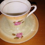 Vintage σετ καφέ πορσελάνη Γερμανίας δεκαετίας του '60 καινούργιο