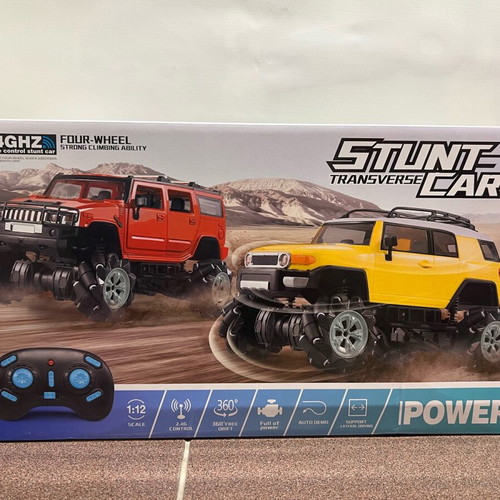 Remote control jeep car 4-channel with rechargeable battery scale 1:12 new