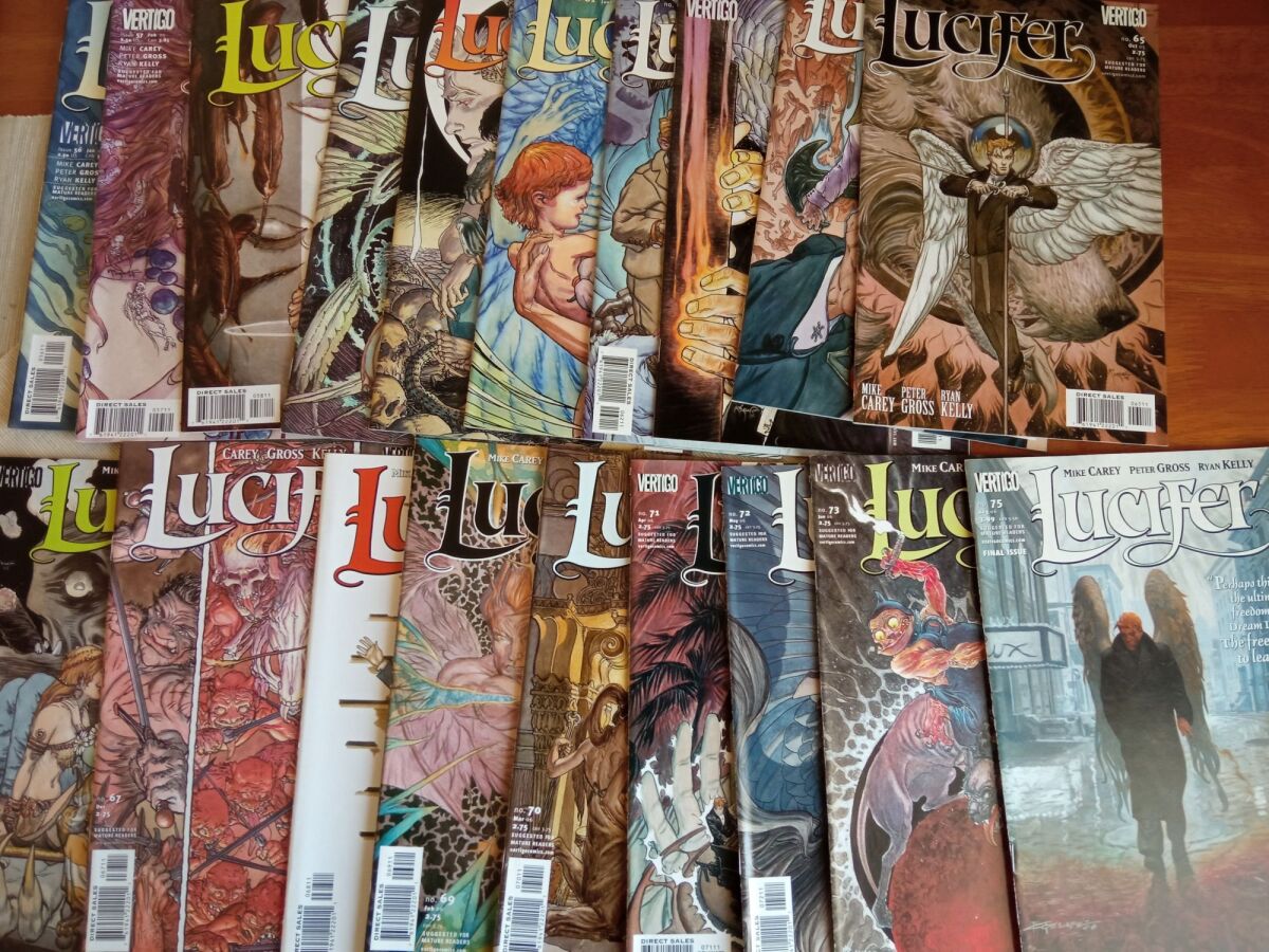 Lucifer set 73 issues, special and TPB… - € 240,00 - Vendora.cy