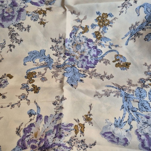 Cotton satin bed sheet set 220×240 cm new, 4 pieces