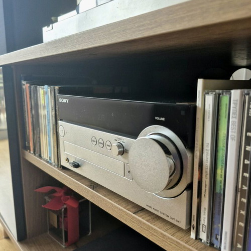 Sony CMT-SX7 Mini HiFi Amplifier Like New with Speakers