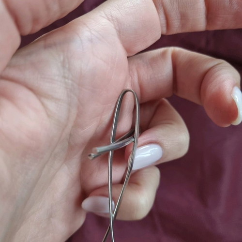 Silver cross impressive for neck new