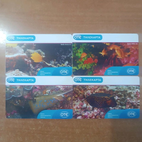 Deep Blue Set 4 Pieces 7/10 100,000 Print Run Like New