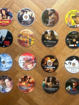 Ταινίες DVD μεταχειρισμένες, πακέτο 16, με υπότιτλους