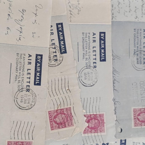 Cyprus Small Archive of Telegrams and Letters 1934 - 1948 used