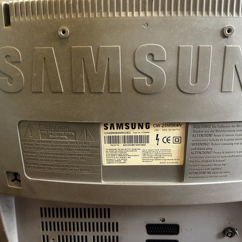 Samsung TV 25” CW-25M064N like new, fully functional